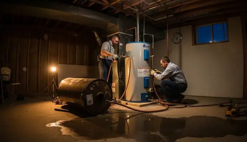 Expert Plumbing Pro - late-night-water-heater-failure-and-replacement-in-columbine-knolls