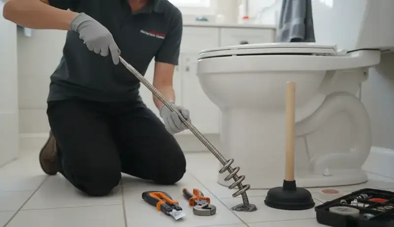 Expert Plumbing Pro - clogged-toilet-repair